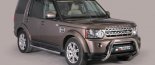 Nerez pedn ochrann rm 76 mm Land Rover Discovery 4