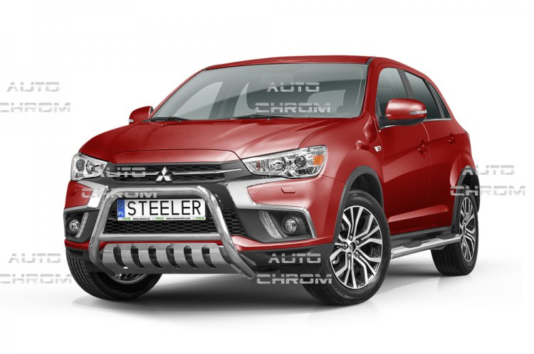 Nerez pedn ochrann rm s chrniem Mitsubishi Asx 2017-2019 - Kliknutm na obrzek zavete