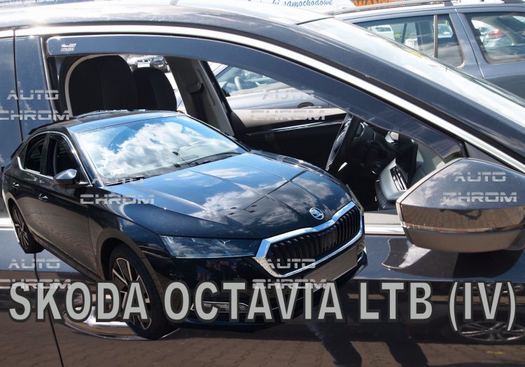 Deflektory oken - ofuky koda Octavia IV Sedan pedn - Kliknutm na obrzek zavete