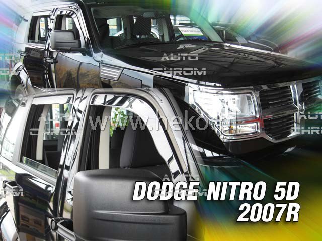 Protiprvanov plexi ofuky Dodge Nitro 5D 07R (+zadn) - Kliknutm na obrzek zavete