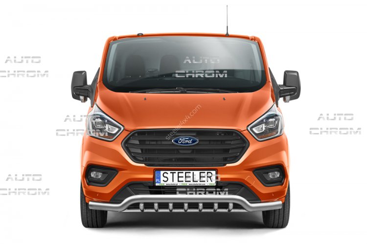 Nerez spodn ochrann rm s m Ford Tourneo Custom 2018- - Kliknutm na obrzek zavete