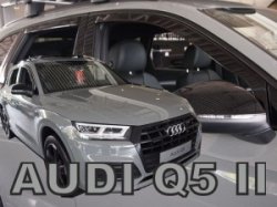 Protiprvanov plexi ofuky Audi Q5 II 5D 16R (+zadn)