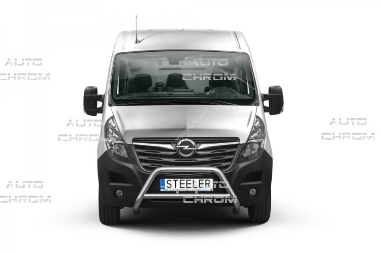 Nerez pedn ochrann rm 70 mm Opel Movano 2019- - Kliknutm na obrzek zavete