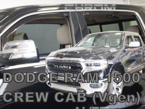 Protiprvanov plexi ofuky Dodge Ram 4D 19R (+zadn) Crew cab - Kliknutm na obrzek zavete