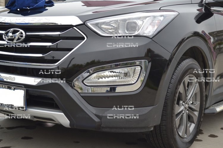 Chrom rmeky pednch mlhovch svtel Hyundai Santa Fe II - Kliknutm na obrzek zavete