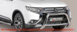 Nerez pedn ochrann rm 76 mm Mitsubishi Outlander III 2015-