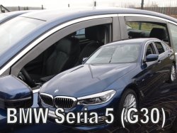 Protiprvanov plexi ofuky BMW serie 5 G30 5D 17 (+zadn) sed