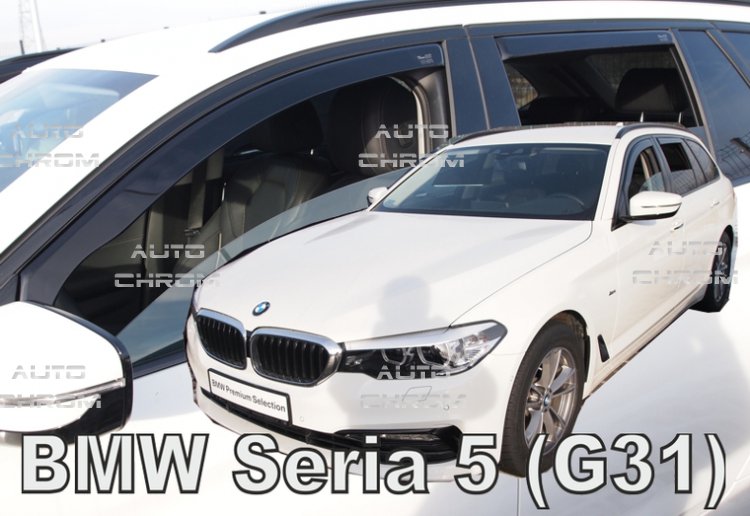 Protiprvanov plexi ofuky BMW serie 5 G31 5D 17 (+zadn) combi - Kliknutm na obrzek zavete