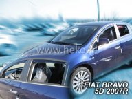 Protiprvanov plexi ofuky Fiat Bravo 5D 07R (+zadn)