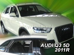 Protiprvanov plexi ofuky Audi Q3 5D 11R (+zadn)