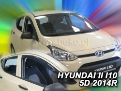 Protiprvanov plexi ofuky Hyundai i10 II 5D 14R (+zadn)