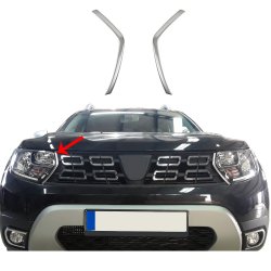 Nerez lity pednch svtel matn Dacia Duster II