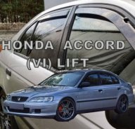 Protiprvanov plexi ofuky Honda Accord 5D 98R (+zadn) com