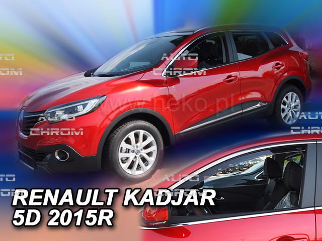 Deflektory oken - ofuky Renault Kadjar pedn - Kliknutm na obrzek zavete